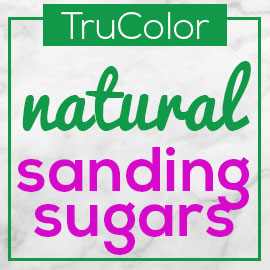 TruColor Natural Sanding Sugars header image