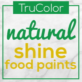 TruColor Natural Shine Food Paints header image