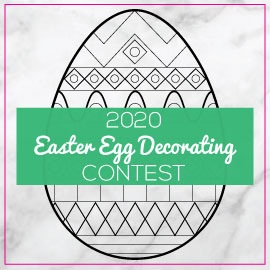 2020 Easter Egg Natural Decorating Contest header image