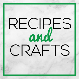 Natural Recipes and Crafts header image