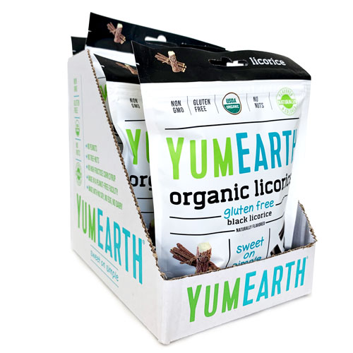 YumEarth Organic Gluten Free Black Licorice * 5 OZ